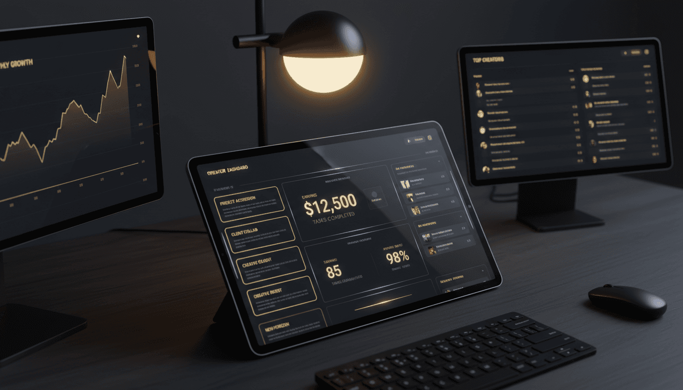 لوحة تحكم المنصة لإدارة الطلبات